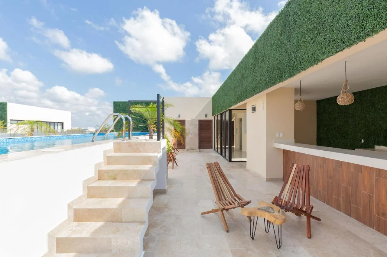 Coolest Condo In Viva Residence With Sky Bar And Private Plunge Pool Tulum Apartment